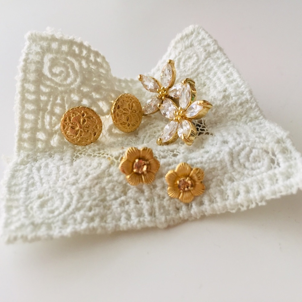 Gold Earrings